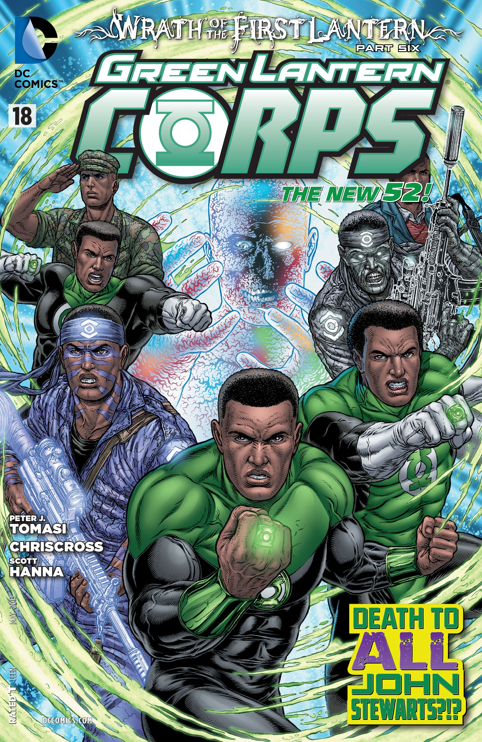 Green Lantern Corps #18 (DC, 2013 — Cover A) cover